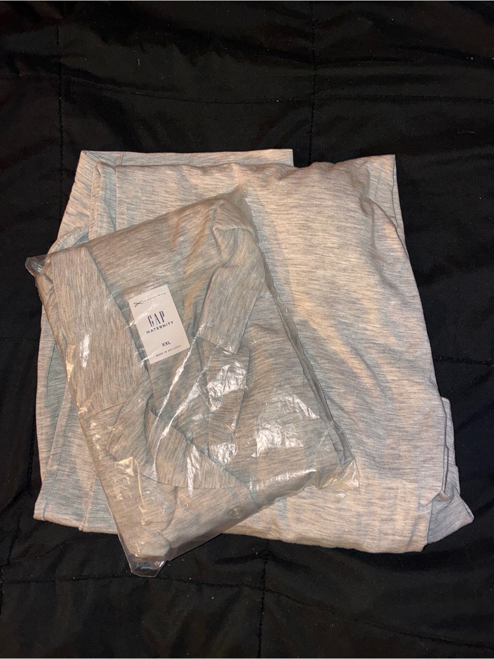 GAP Maternity Heather Gray Modal PJ Set